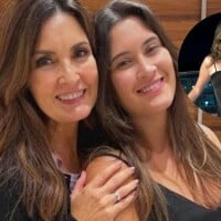 Semelhança de filha de Fátima Bernardes com a jornalista impressiona em foto: 'Vendo a mãe por fora e por dentro'