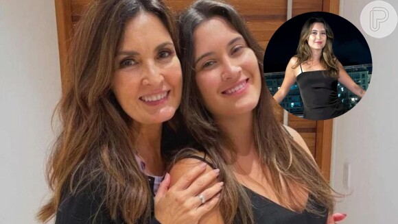 Semelhança de filha de Fátima Bernardes com a jornalista impressiona em foto: 'Vendo a mãe por fora e por dentro'