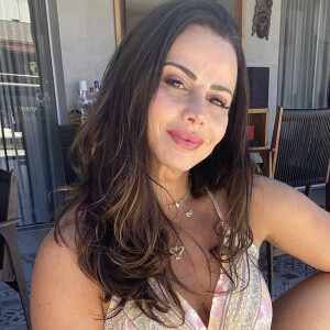 A atriz comemorou seu aniversário junto com a família