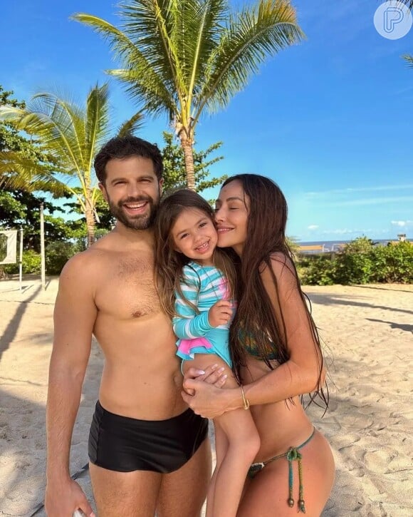 Sabrina Sato e Duda Nagle são pais da pequena Zoe, de 4 anos de idade