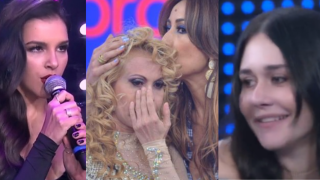 Torta de climão ao vivo! Além de Kalimann e Loreto, relembre ex-casais que passaram por momentos constrangedores na TV