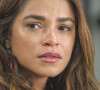 Brisa (Lucy Alves) decide se voltar contra Ari (Chay Suede) ao ver que o ex mostrou um áudio contra ela, na novela 'Travessia'