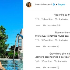 Seguidores acharam atitude de Bruna Biancardi em foto suspeita