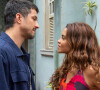 Na penúltima semana da novela 'Travessia', Bia (Clara Buarque) arma reencontro de Brisa (Lucy Alves) e Oto (Romulo Estrela)