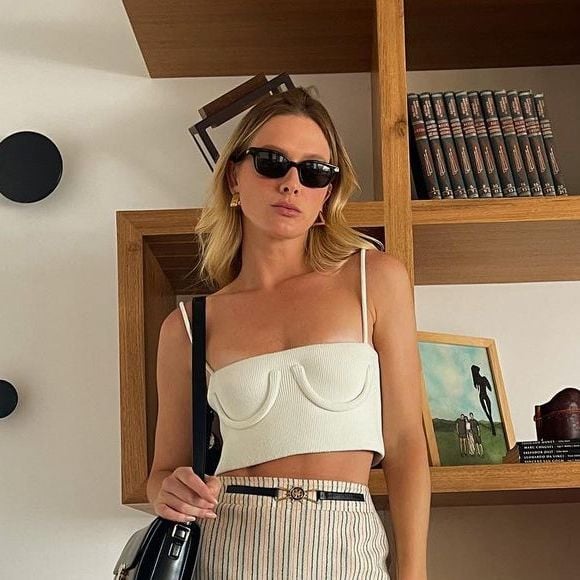 Fiorella Mattheis está conciliando a carreira com os cuidados com o filho