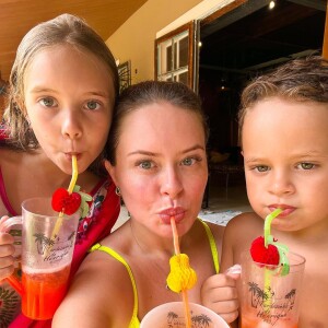 Mariana Bridi e Rafael Cardoso são pais de Aurora e Valentim