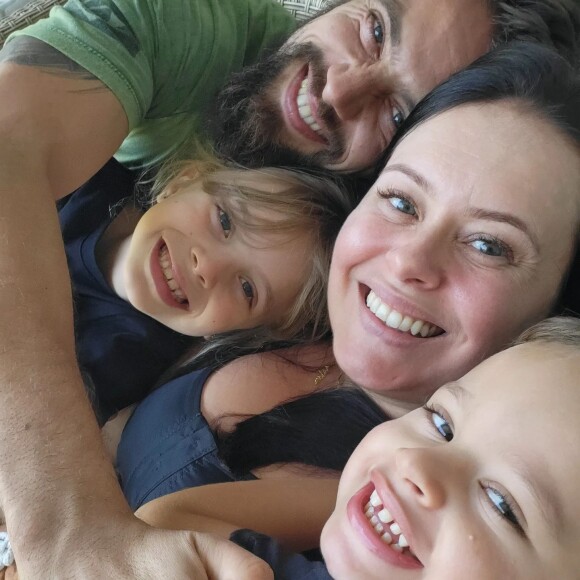 Mariana Bridi é mãe de dois filhos, Aurora e Valentim, com Rafael Cardoso
