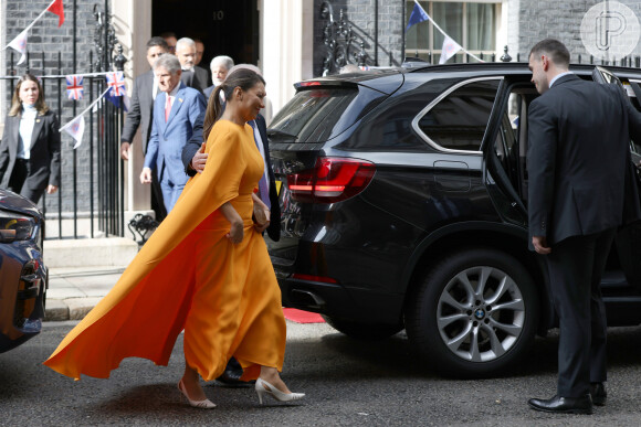 O vestido lanja usado por Janja em reunião tinha capa poderosa