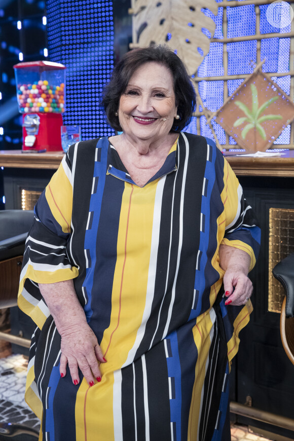 Dona Déa Lúcia, mãe do humorista, foi a convidada do podcast 'Quem Pode, Pod', apresentado por Giovanna Ewbank e Fernanda Paes Leme