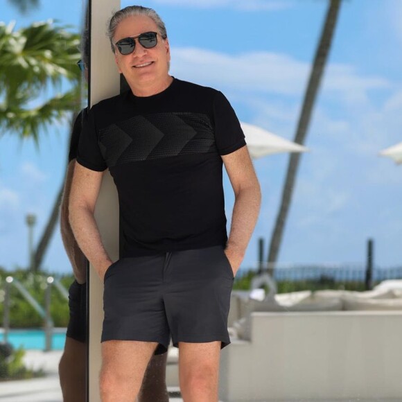 O apresentador Roberto Justus tem cinco filhos