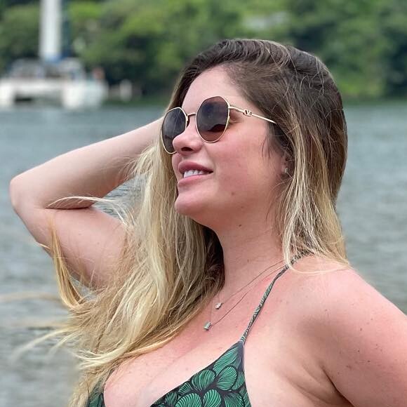 Bárbara Evans contou que precisou engordar para conseguir engravidar novamente