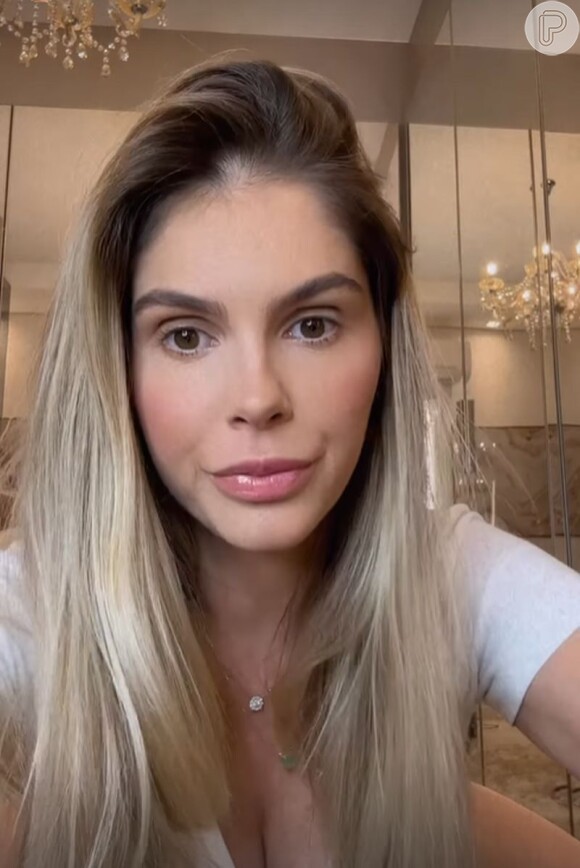 Bárbara Evans perdeu um bebê logo após a fertilização