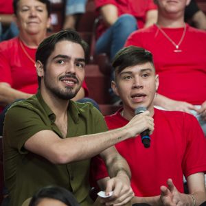 Faustão viu potencial no filho João Guilherme Silva para transformá-lo em apresentador e seu sucessor na TV