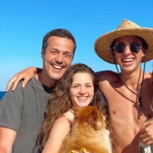 Júlio César e Susana Werner são pais de dois filhos