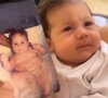 Eliezer comparou sua foto bebê com a filha