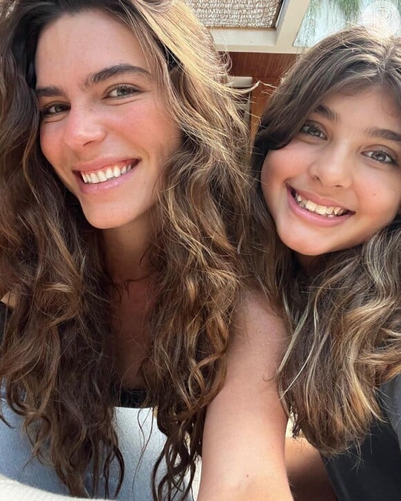 Filha de Cauã Reymond, Sofia completou 11 anos e foi parabenizada por Mariana Goldfarb