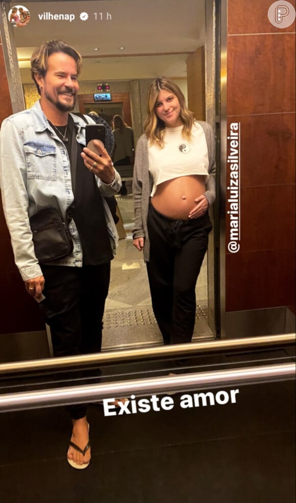 Paulo Vilhena e Maria Luiza Silveira se preparam para trazer ao mundo a primeira filha