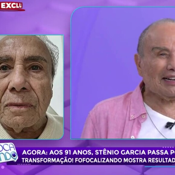 Harmonização facial de Stenio Garcia: de acordo com a biomédica Ana Clara Brathwaite, a pele do idoso é mais desidratada, mais fina e mais sensível