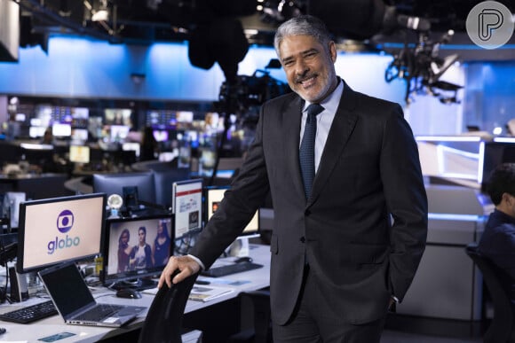 William Bonner está envolvido em rumores de uma aposentadoria do 'Jornal Nacional'