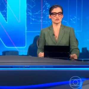 Gafe no 'Jornal Nacional'!: a escalada (abertura) costuma ser pré-gravada minutos antes dos jornais entrarem no ar