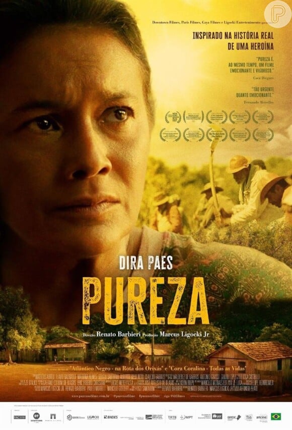 'Pureza', filme com Dira Paes, será exibido na 'Tela Quente' desta segunda-feira (19)