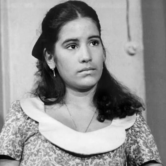 Gloria Pires esteve na primeira versão da novela 'Cabocla', no fim da década de 1970