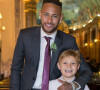 Filho de Neymar, Davi Lucca, faz tradução de falas do jogador Jimmy Butler durante leilão beneficente e viraliza nas redes sociais
