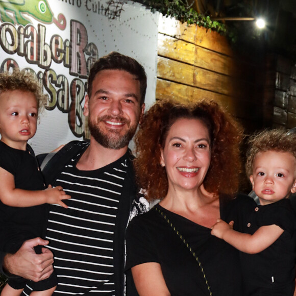 Fabíula Nascimento, Emílio Dantas, Rebecca, Fernanda Gentil e mais famosos vão ao aniversário de Títi