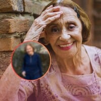 Laura Cardoso, no ar em 'Mulheres de Areia', surge em foto rara aos 95 anos por motivo que você não vai acreditar
