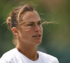 Aryna Sabalenka está de volta ao torneio Wimbledon edição 2023.