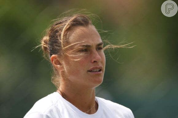 Aryna Sabalenka está de volta ao torneio Wimbledon edição 2023.