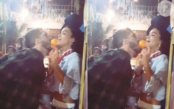 João Guilherme marcou presença em festa de Bruna Marquezine; presença do ator deu o que falar pelos rumores de affair entre os dois 