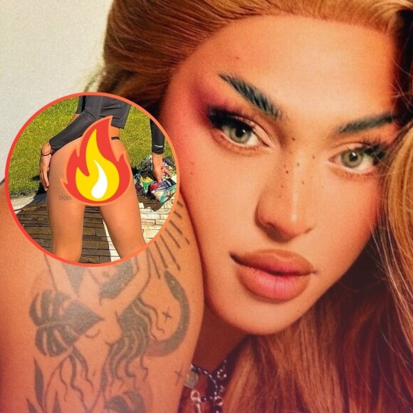 Pabllo Vittar foi até à praia para aproveitar um dia de descanso, nisto ela impressionou ao jogar bola de salto.