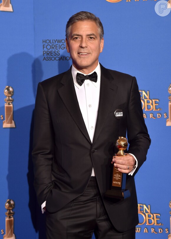 George Clooney foi homenageado no Globo de Ouro 2015