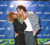 Aline Wirley e Igor Rickli se beijaram no Festival de Inverno no Rio nesta sexta-feira 14 de julho de 2023