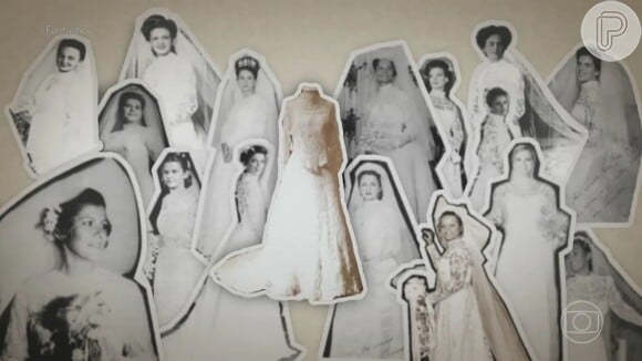 Um vestido de noiva é usado na mesma família por um século é a história que o 'Fantástico' conta.