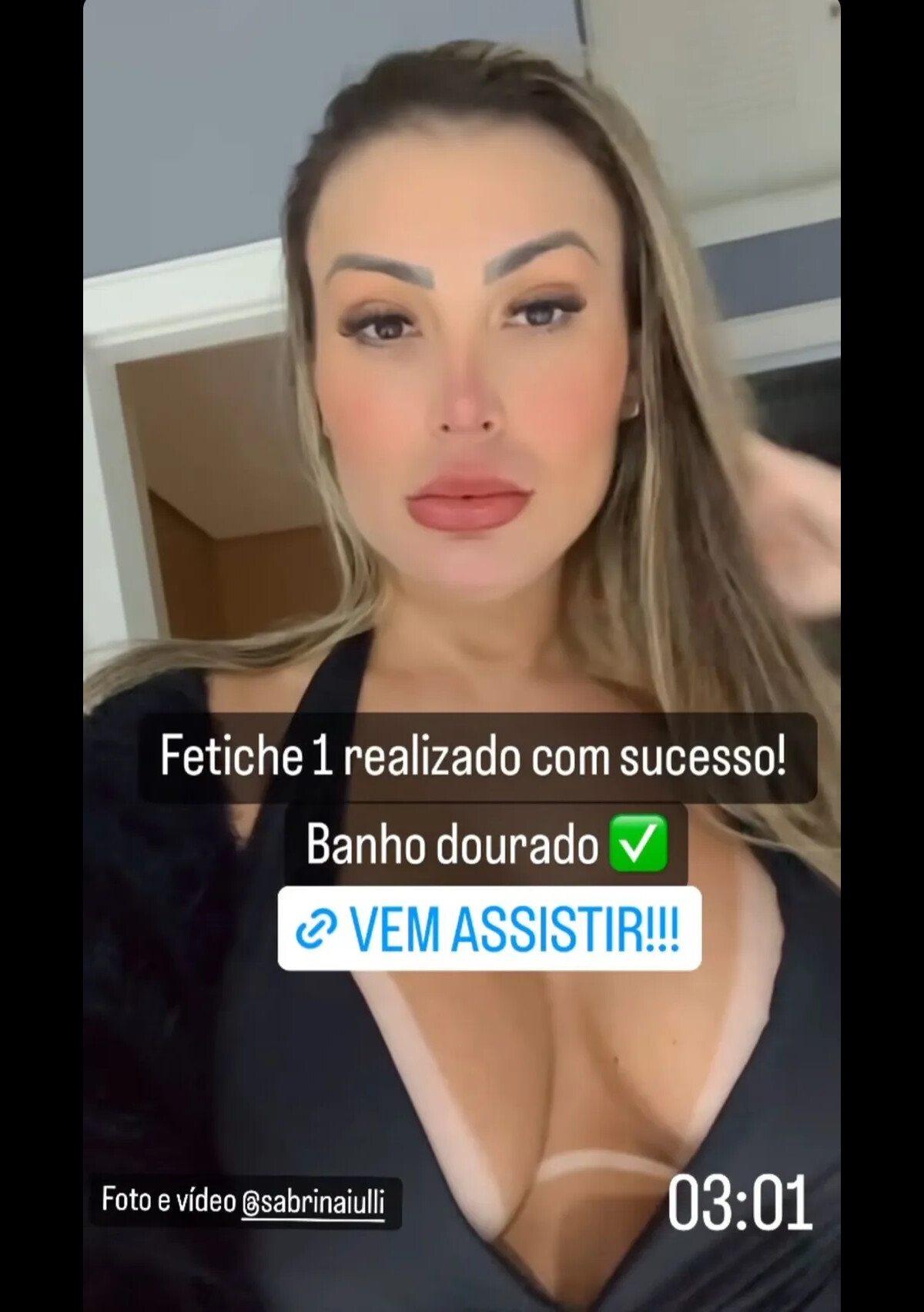 Foto Andressa Urach Avisou Para Seus Seguidores Que Gravou Um V Deo Realizando Um Fetiche