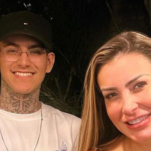 Filho de Andressa Urach detona fase evangélica da mãe e diz que acha o máximo ser chamado de 'filho da p*': 'Sou mesmo'