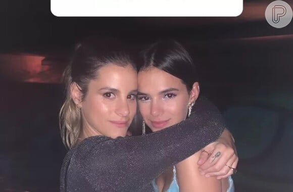 Shantal também é bastante amiga de Bruna Marquezine