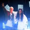Eminem já gravou algumas parcerias com a cantora Rihanna, com quem saiu em turnê recentemente