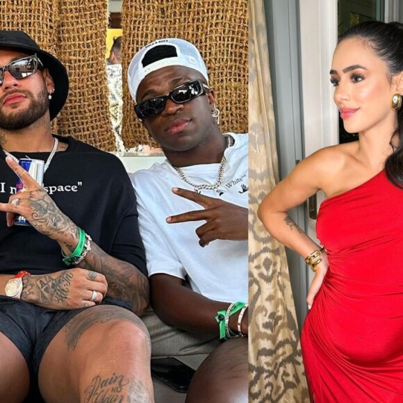Neymar viaja com Vini Jr. e Éder Militão e fãs comentam ausência de Bruna Biancardi