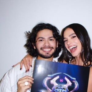 Bruna Marquezine e Xolo Maridueña ficaram bastante amigos durante as gravações de 'Besouro Azul'