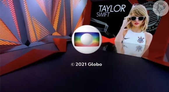 Taylor Swift e sua ligação curiosa com o Corinthians já foi até pauta do 'Globo Esporte' da Globo