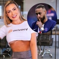 Andressa Urach revela sexo quente com Neymar: 'Fiquei com um roxão no peito. Um chupão'
