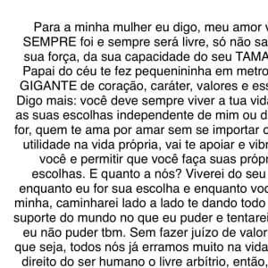 Larissa Manoela foi aconselhada pelo noivo, André Luiz Frambach