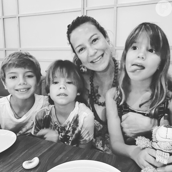 Luana Piovani e Pedro Scooby têm tres filhos juntos: Dom, Liz e Bem