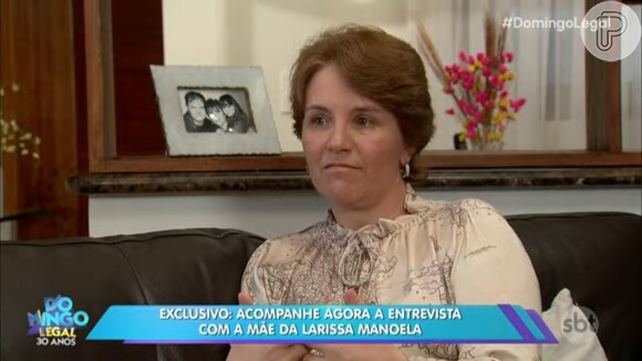 Mãe de Larissa Manoela contou que filha rejeitou ouvir conselhos dela em relação a André Luiz Frambach, embora não tenha citado o nome do ator