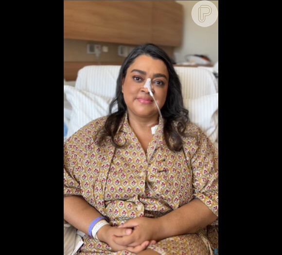 Preta Gil publicou um vídeo sobre a cirurgia nas redes sociais