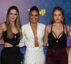 Paloma Bernardi se reuniu com atrizes das novelas 'A Terra Prometida' (2016) e 'Reis' (2022/2023) ao lançar o filme 'TPM! Meu Amor'