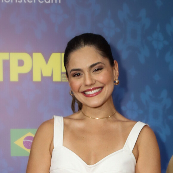 Jéssika Alves foi à pré-estreia do filme 'TPM! Meu Amor', em cartaz 31 de agosto de 2023 nos cinemas